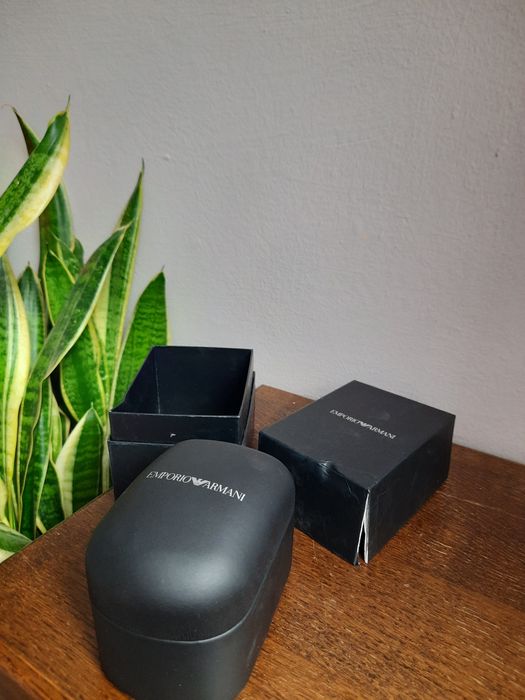 Etui pokrowiec na zegarek empoiro armani pudełko