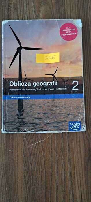 Podręcznik Oblicza geografii 2, rozszerzona, Nowa Era