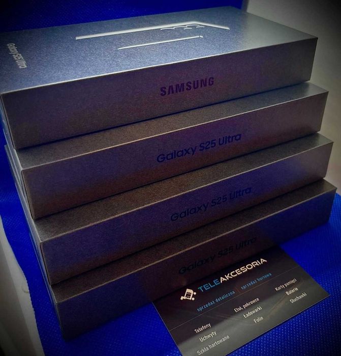 SAMSUNG GALAXY S25 ULTRA | 256GB | Titanium Black/Titanium SilverBlue | Carrefour Kutno CENA:3499,-