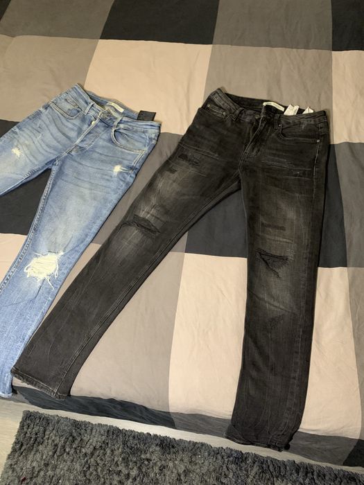 Calças Ganga ZARA Man Slim Fit NOVAS a estrear - Tam 38 / M (Lote 2 Pares ou mais)