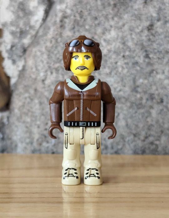 Lego 4Juniors - Minifigurka js008 - Jack Stone - Pilot