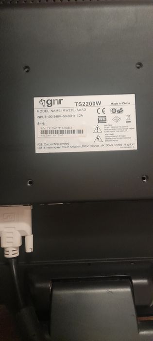 Komputer stacjonarny pc Fujitsu Siemens SCALEO H monitor gnr ts2200w