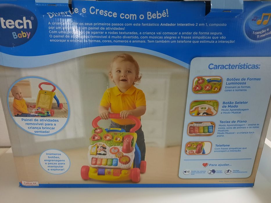 Andador  com musica VTEC