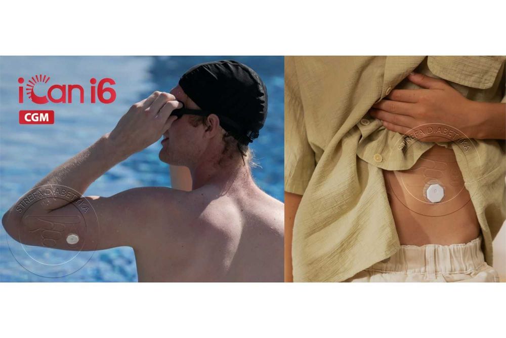 4 x Sensor CGM/15 Dni – SINOCARE iCan i6 + Aplikator + PLASTER + Gazik