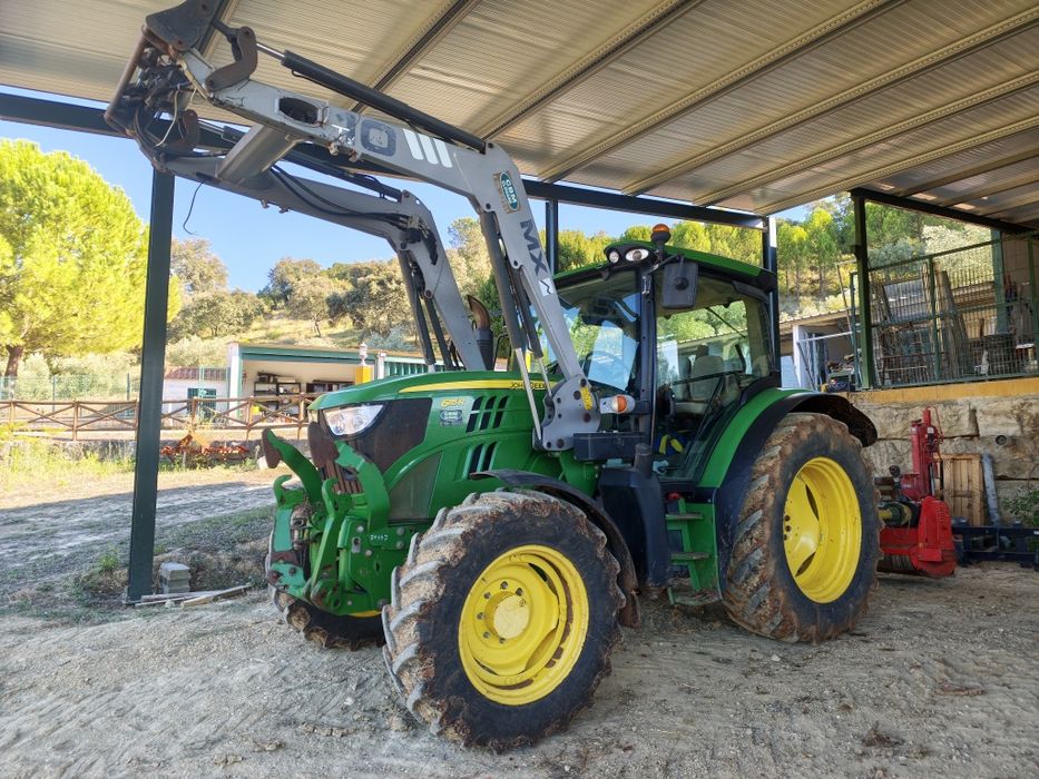 John Deere 6115 R + carregador frontal MX  ---5700horas