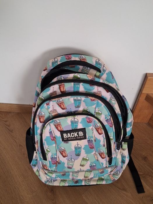 Plecak szkolny dziewczęcy 26L Bubble Tea