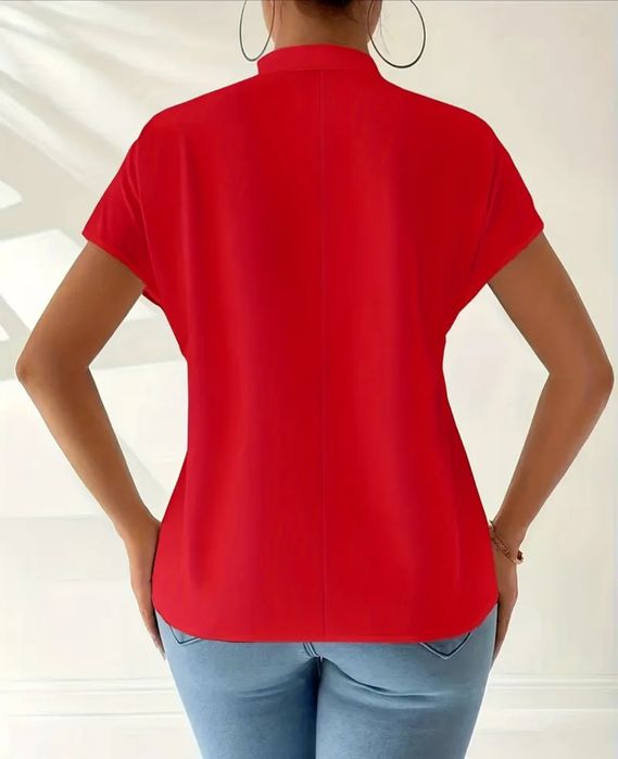 Czerwona bluzka roz.3 XL