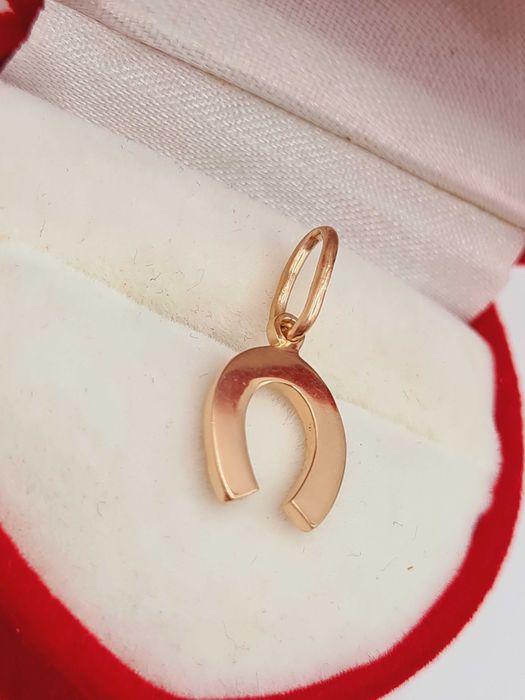 Złoty wisiorek Podkowa 585 14K