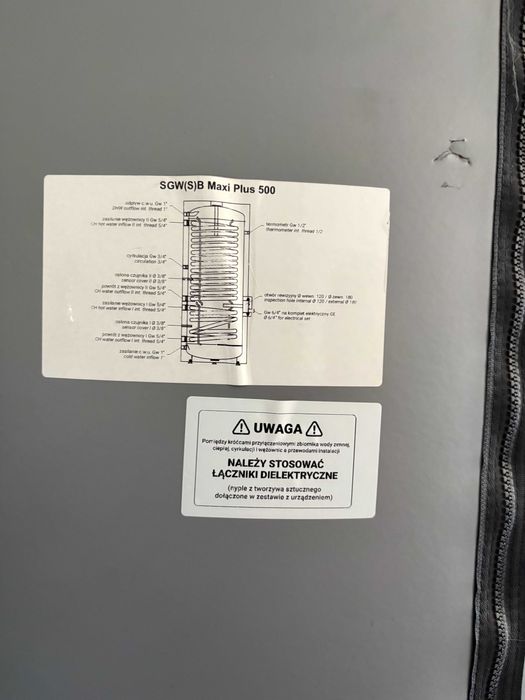 GALMET 500 L – SGW (S) B Maxi Plus – 2023 r. – BARDZO DOBRY STAN
