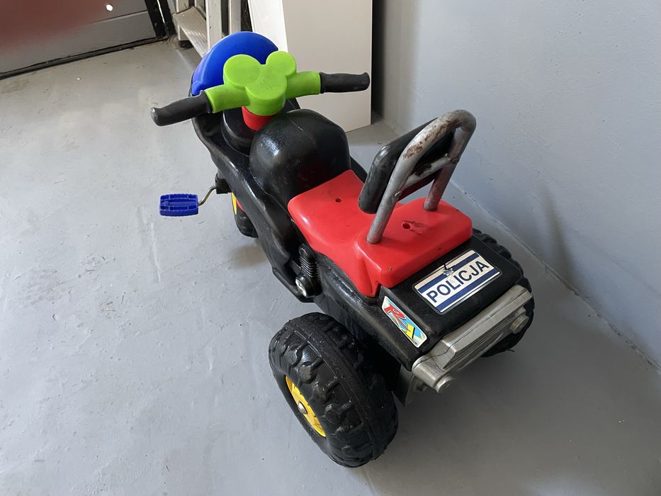 Rowerek rower motorek motocykl policja dla dziecka