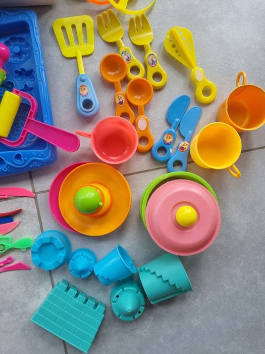 Play-Doh набір для ліплення, іграшковий посуд