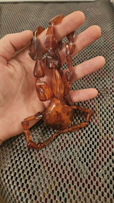 Bursztyn korale I pierścionek 925 zestaw