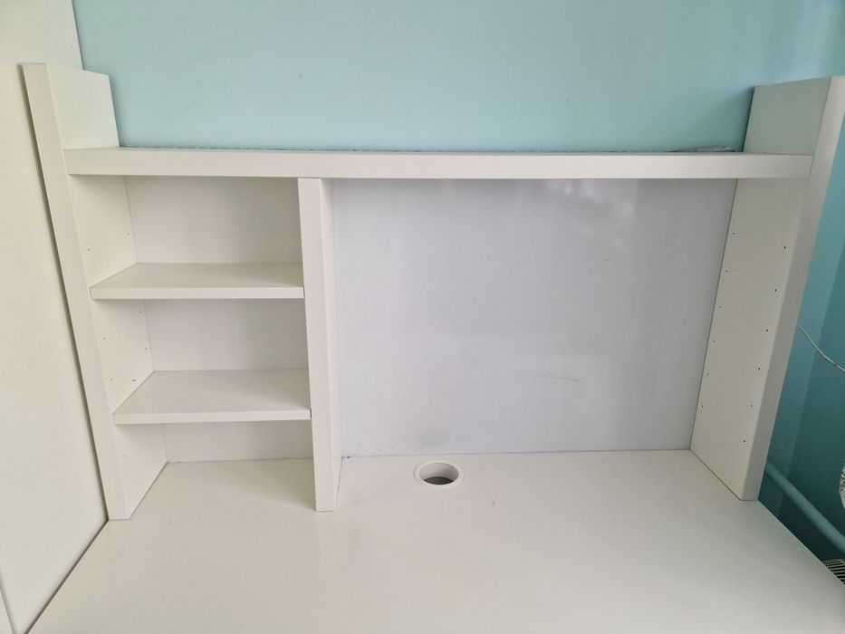 Biurko IKEA MICKE bez nadstawki + wkład do szuflady GRATIS!