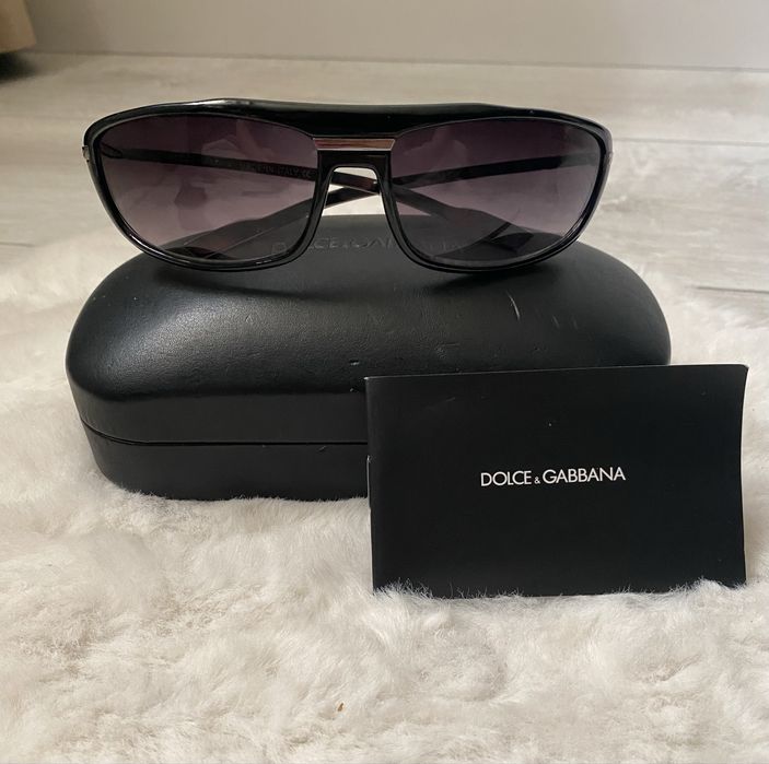 Okuary przeciwsłoneczne męskie Dolce&Gabbana czarne