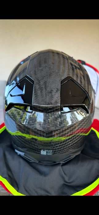Kask motocyklowy LS2 Carbon Vector II, rozm. XXS, 51 - 52 cm.