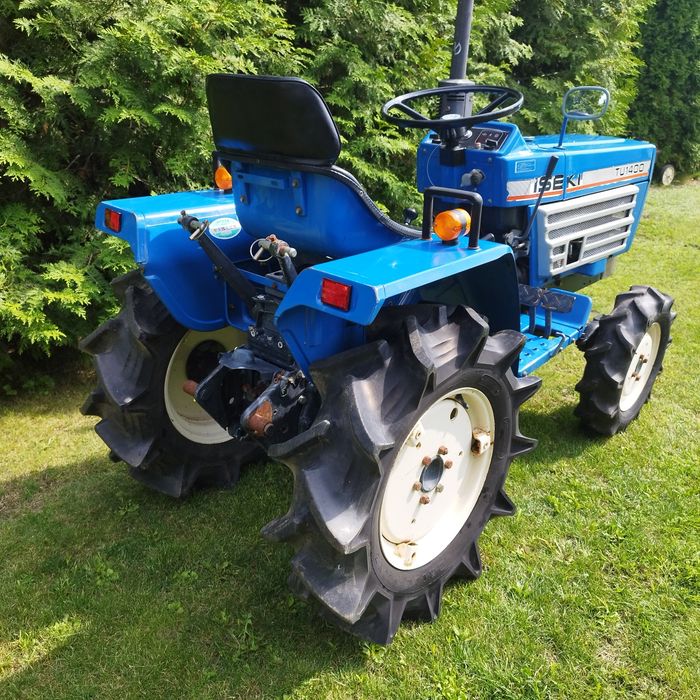 Iseki TU1400D – zadbany kompaktowy ciągnik ciągniczek traktorek | 4x4 | 584 mth | Stan bardzo dobry