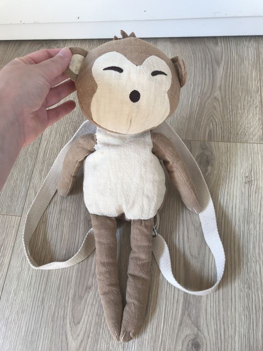 Plecaczek dla dziecka małpka Zara do przedszkola