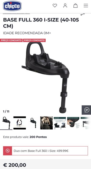 Cadeirinha Auto - Chicco