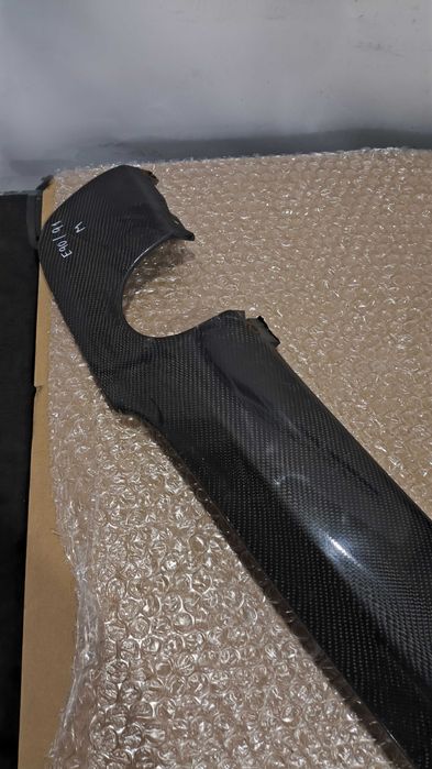 Difusor Para-choques BMW Serie 3 (E90/E91) Dupla Saída Pack M em Carbono