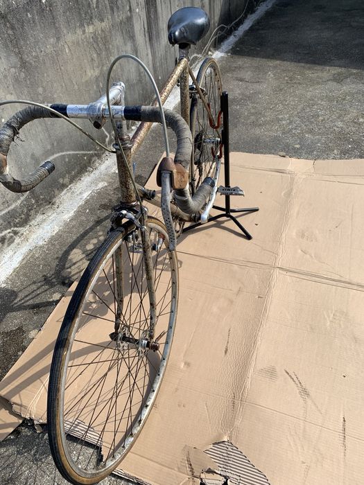 Bicicleta de corrida usada