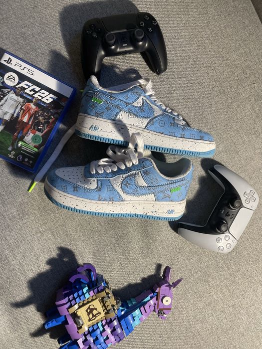 Buty Nike Custom z louis vitton