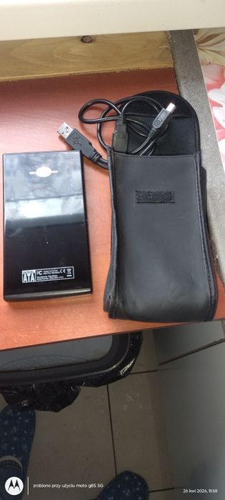 Dysk twardy zewnętrzny 160 GB