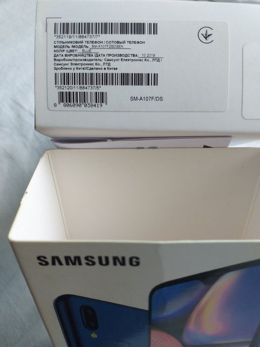 Смартфон б/у Samsung Galaxy A10s SM-A107F  Blue