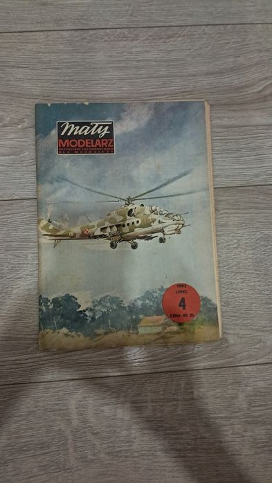 Mały modelarz rok 1982 nr 4