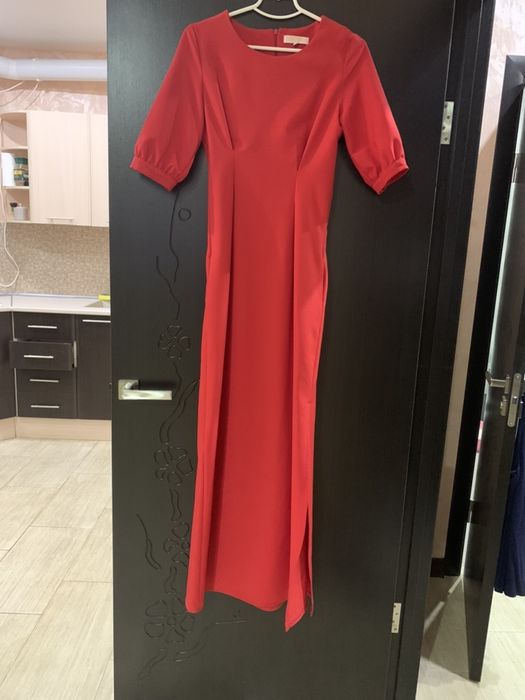 Красное Выпускное, нарядное, платье на свадьбу