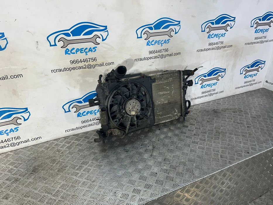Conjunto Radiadores Agua Intercooler AC Ar Condicionado Opel Astra H