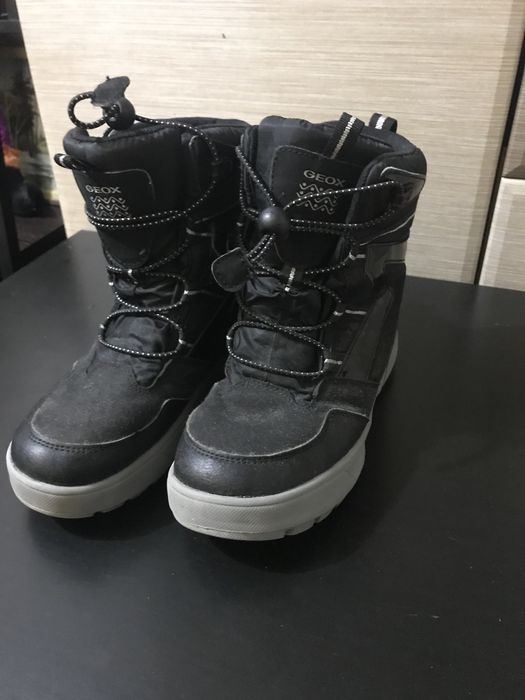 Женские зимние ботинки сапоги Geox Amphibiox
