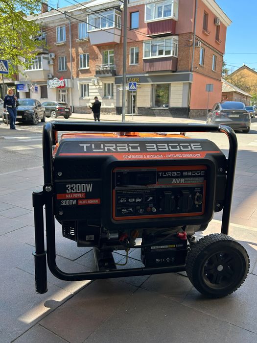 Бензиновий генератор Genergy Turbo 3300E (3.3 кВт) з електростартером