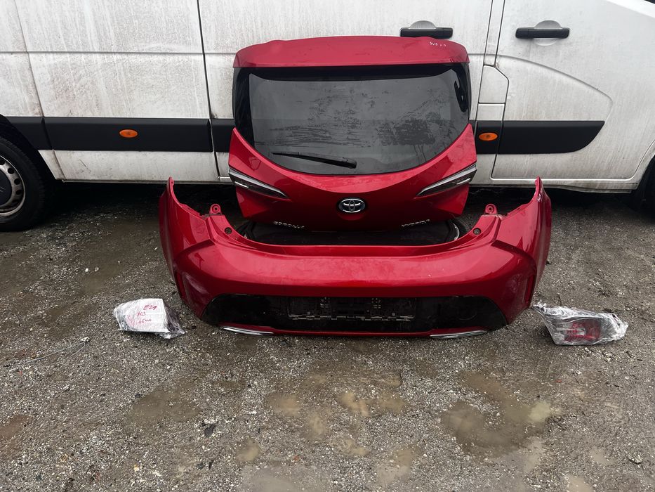Kompletny tył, Corolla e21 hb, Klapa,Zderzak 2.0,Lampa, hatchback