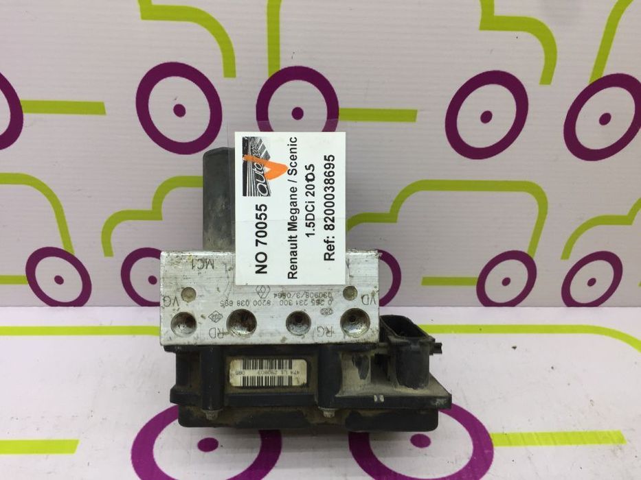 Módulo ABS Renault Megane / Scenic 1.5dCi 115Cv de 2005 - Ref: 8200038695 - NO70055