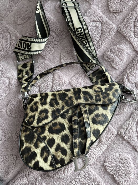 Сумка леопардова