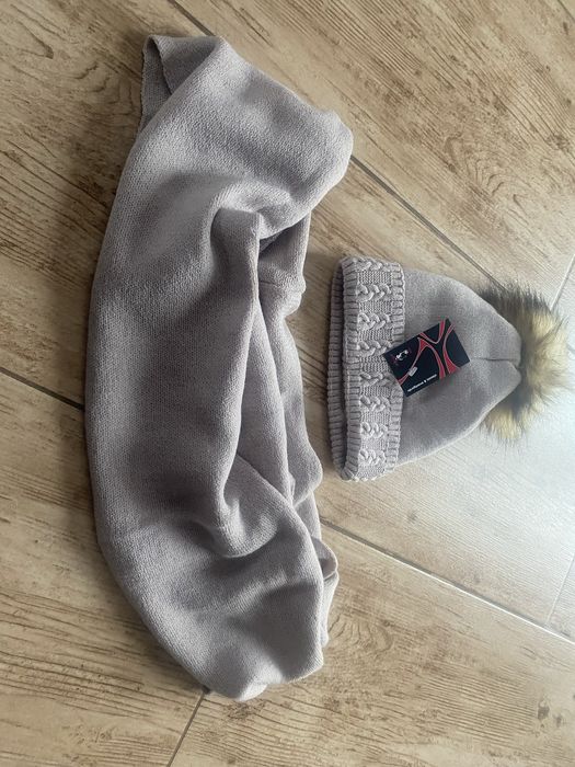 Komplet zimowy czapka komin