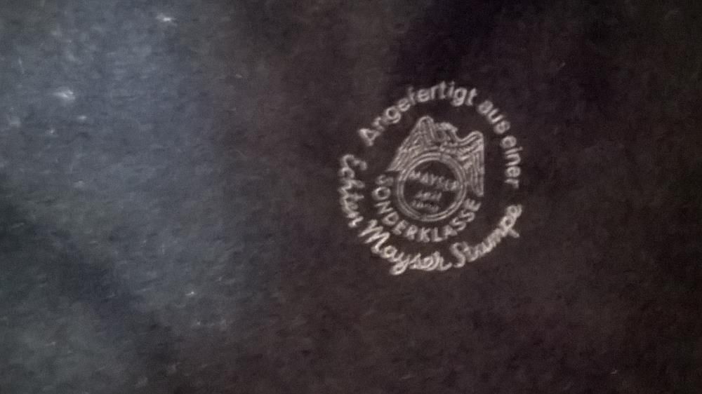 WYPRZEDAŻ: kapelusz granatowy