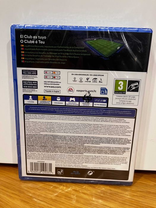 Vendo jogo FC 26 para a PS4 novo