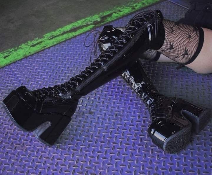 demonia shoes new rock killstar dollskill
