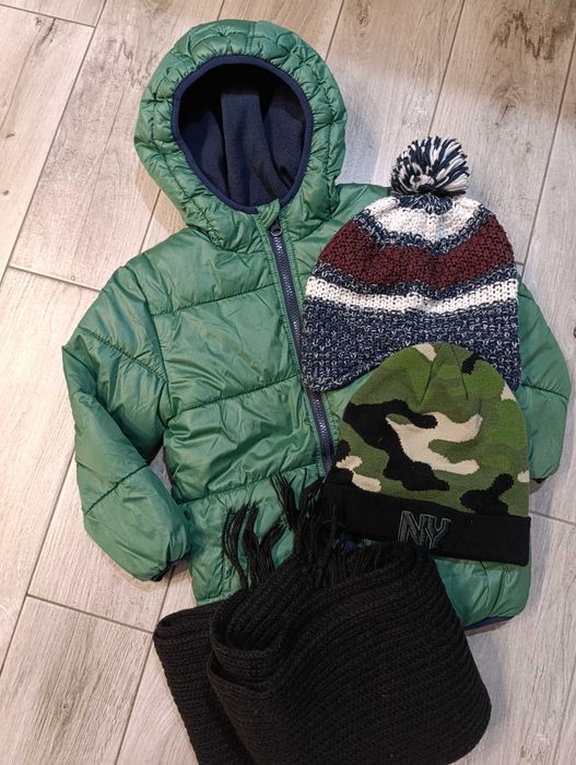 Kurtka zimowa chłopięca 116/122