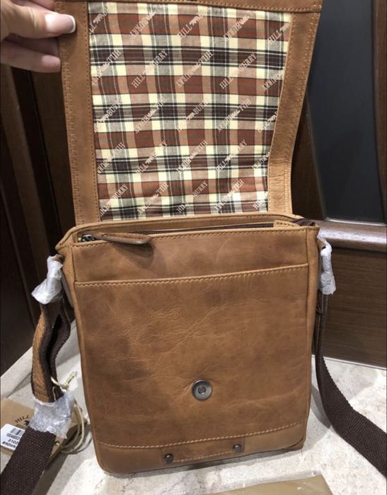 Hill Burry мужская кожаная сумка Планшет Сумка с клапаном