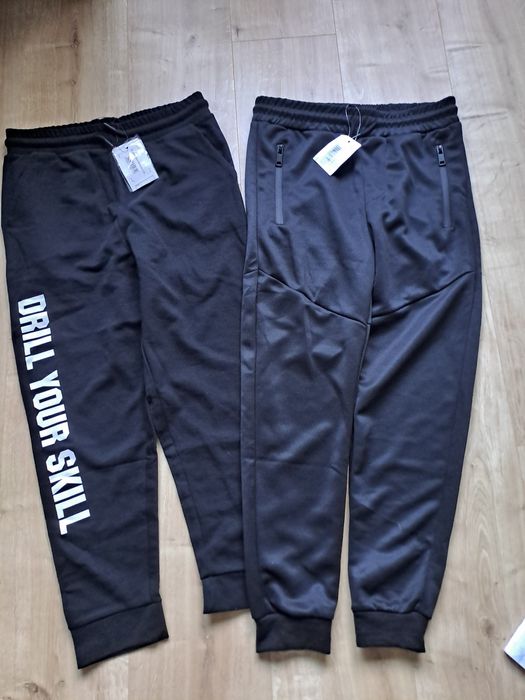 2 pary nowe spodnie dresowe  reporter young r 152