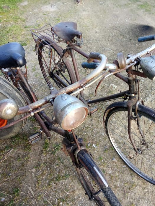 Bicicletas de travões de alavanca, antigas