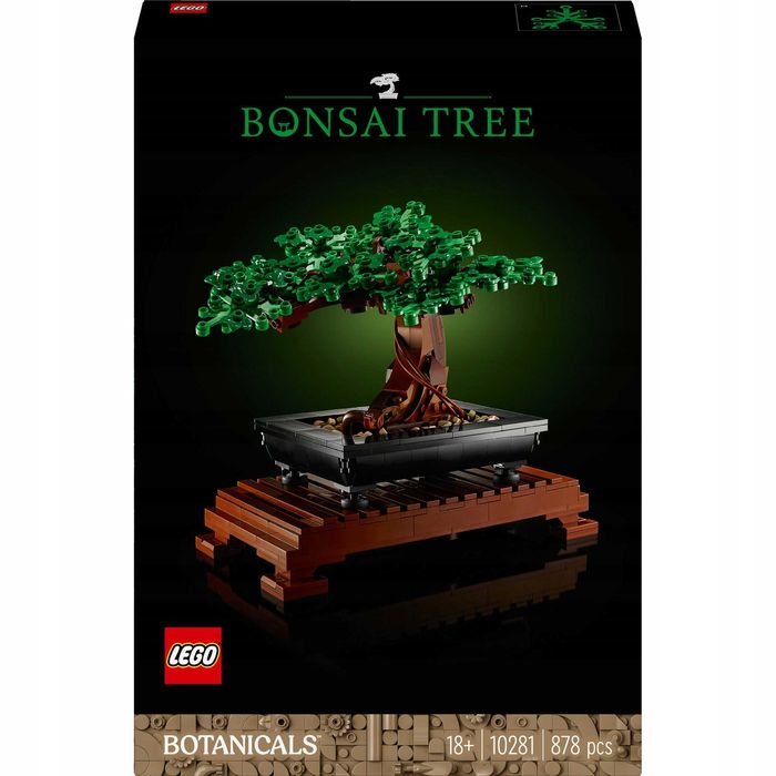 Prezent dla dziewczyny LEGO ICONS 10281 Drzewko bonsai Gratis! HIT!