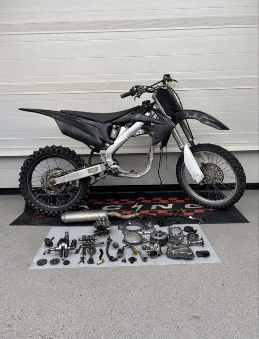 Dawca Części HONDA CRF250 R 10-17 Głowica Wał Korbowy Moduł Cdi Skrzynia Biegów Magneto Stator Kopnik Dekiel Wtrysk Tps Sprzęgło Kartery Półkarter