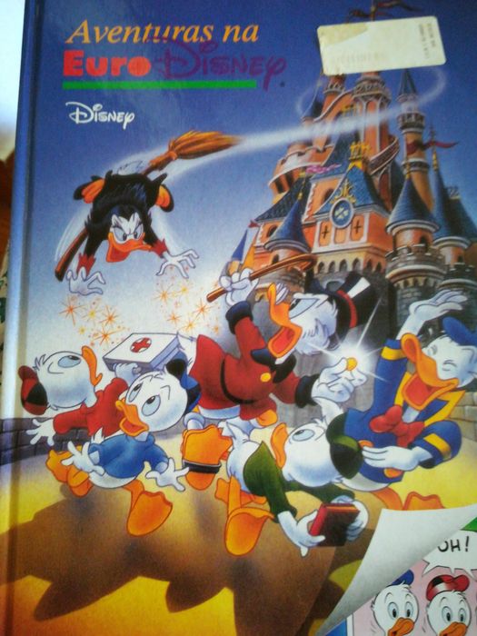 Livro de coleção da Disney banda desenhada 1994