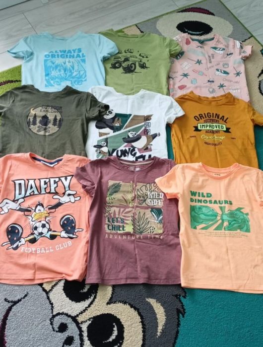 Koszulki dla chłopca 134.