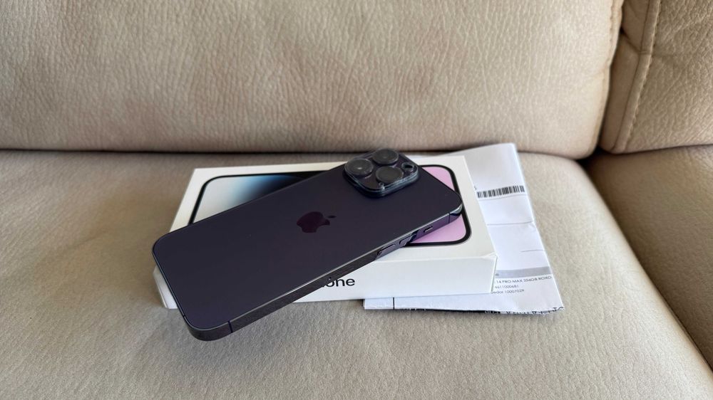 Vendo troco iPhone 14 Pro Max 256Gb Purple C/Fatura Nacional