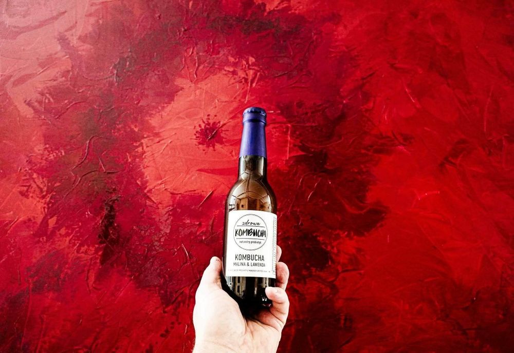 Kombucha niepasteryzowana 330 ml