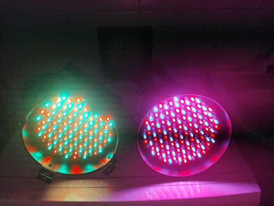 2x LED PAR 56 151x5mm RGB Spot